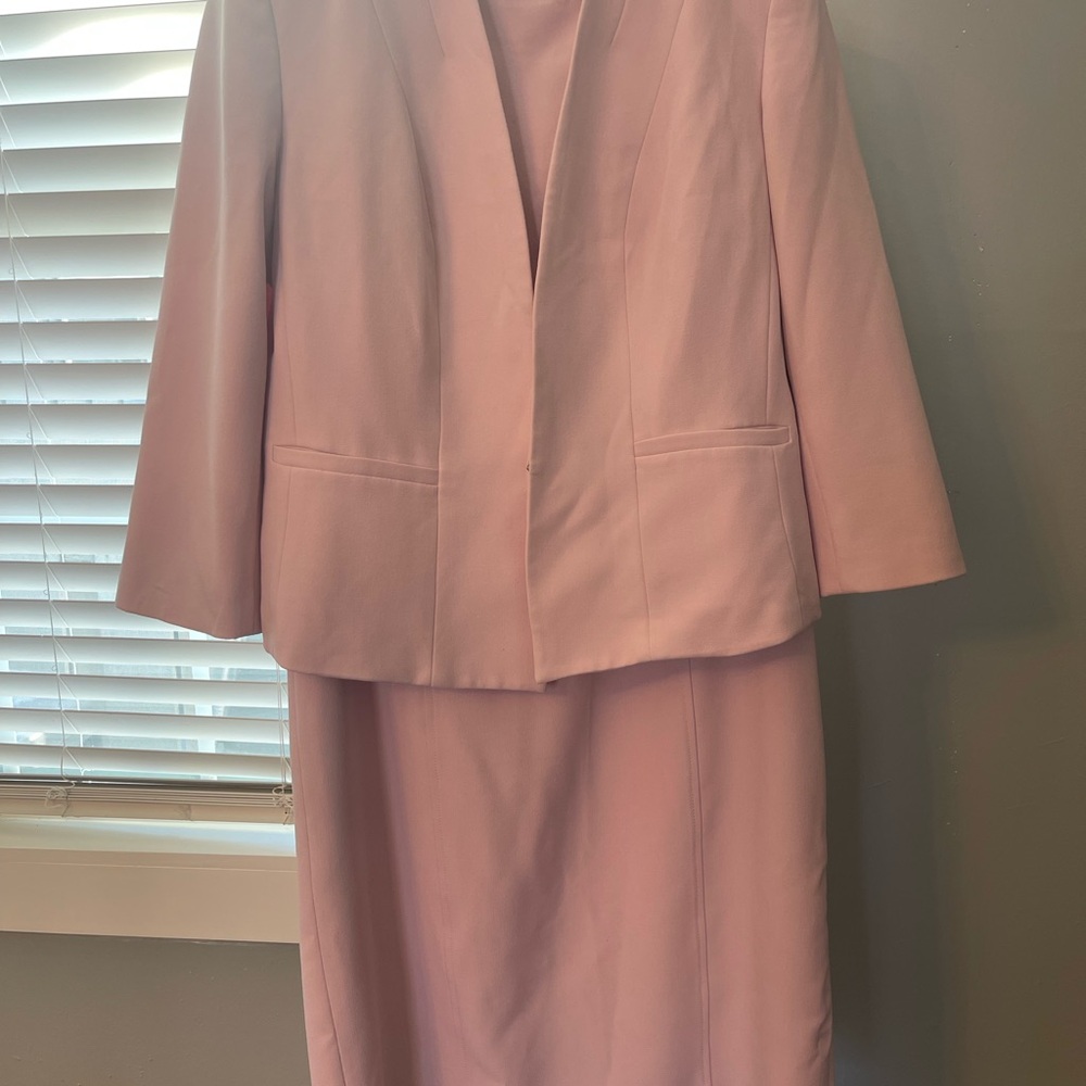 Pink Midi Pencil Skirt for Work